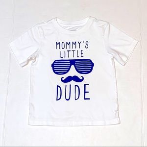 4/$20 Children's Place Mommy's Little Dude T-Shirt
